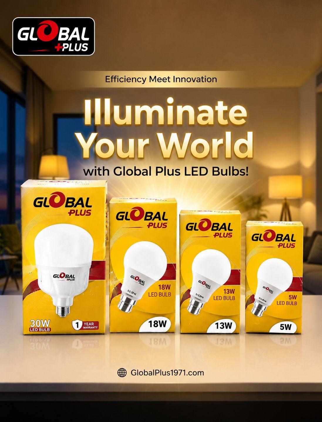 LED Bulb BULB-5W — Wattage: 5W