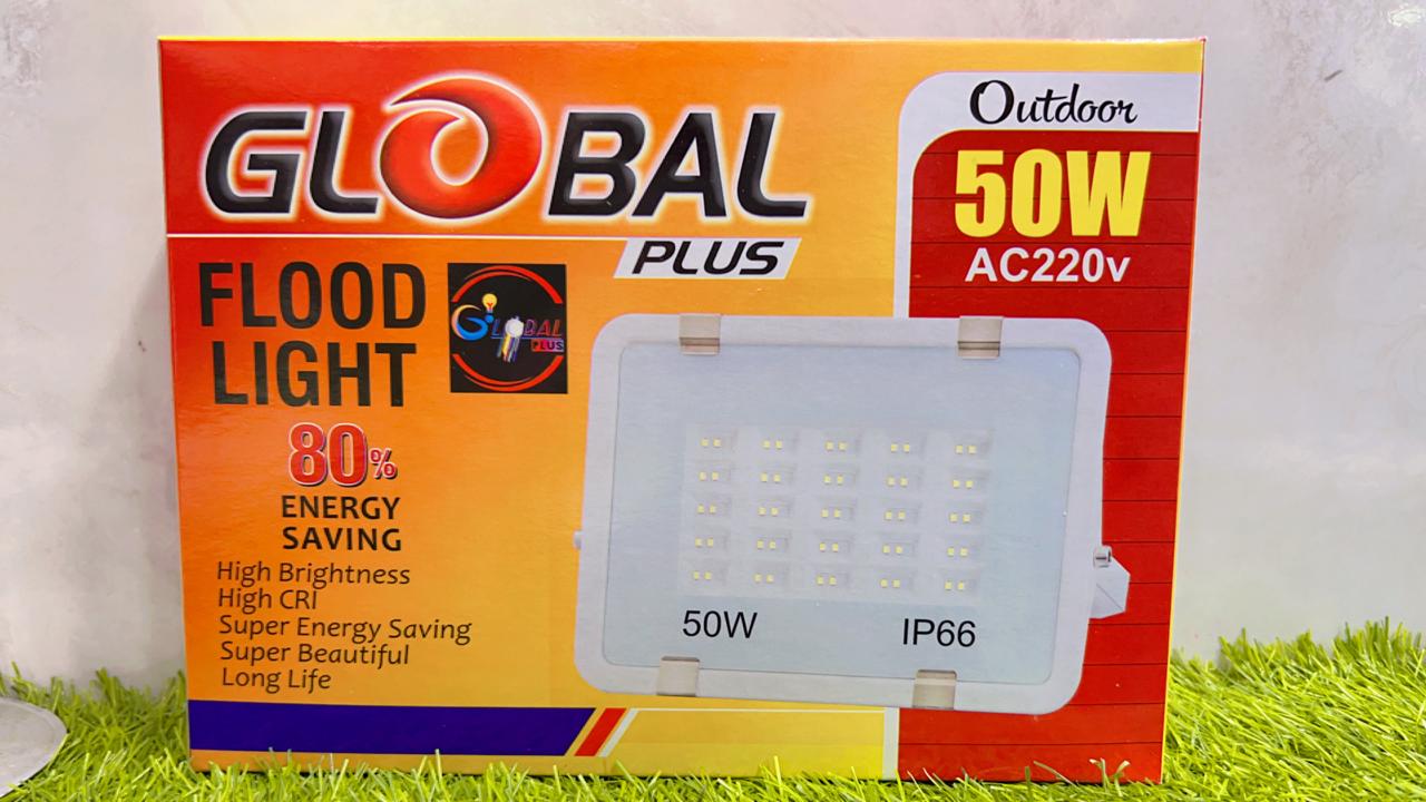 Outdoor LED Flood Light 50W IP66 — Wattage: 50W