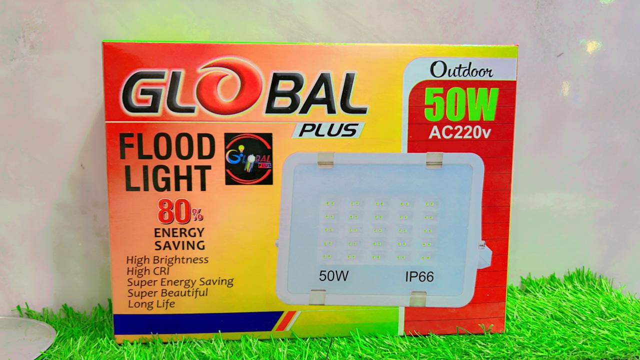 Outdoor LED Flood Light 50W IP66 — Wattage: 50W