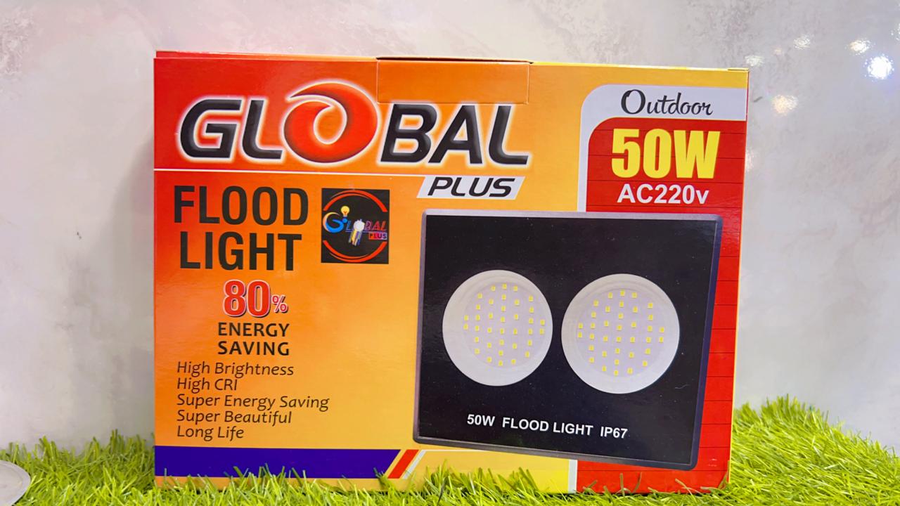 Outdoor LED Flood Light 50W IP66 — Wattage: 50W