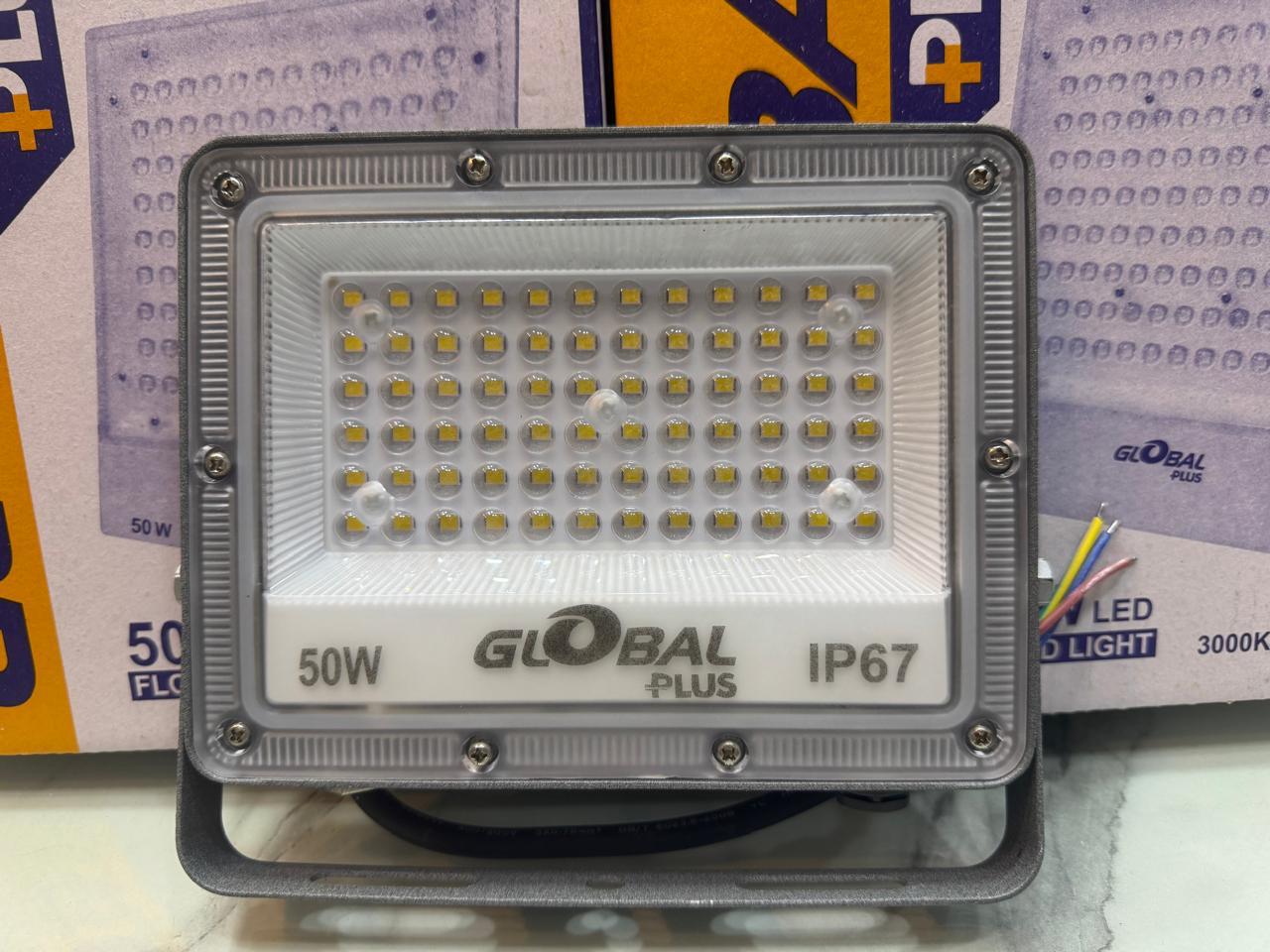 Outdoor LED Flood Light 50W IP66 — Wattage: 50W