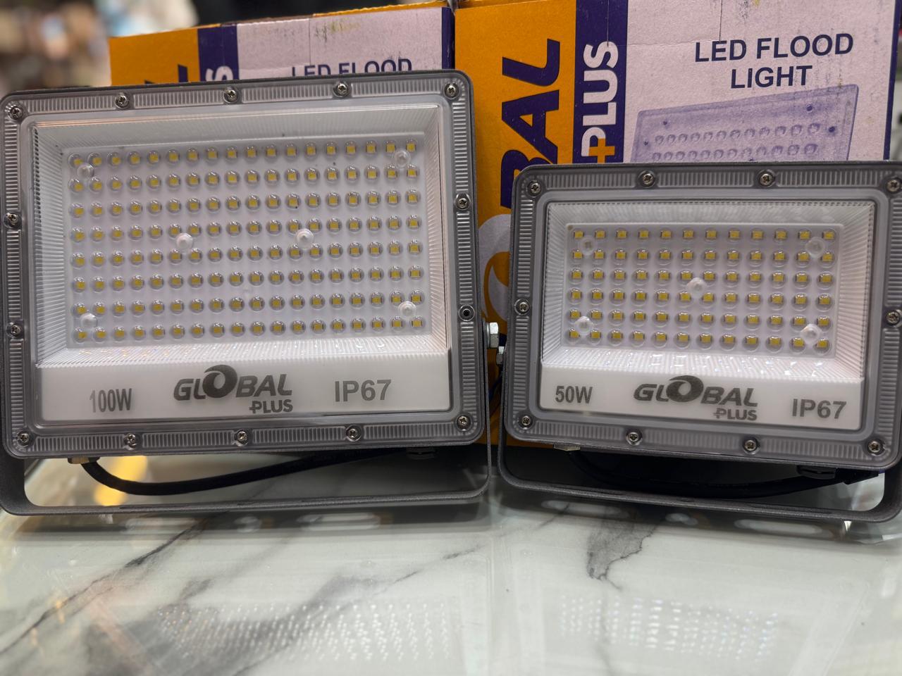 Outdoor LED Flood Light 50W IP66 — Wattage: 50W
