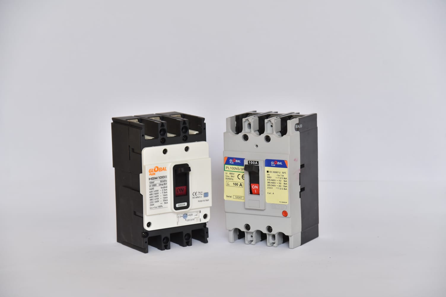 Moulded Case Circuit Breaker HGM 100E — Model: HGM 100E