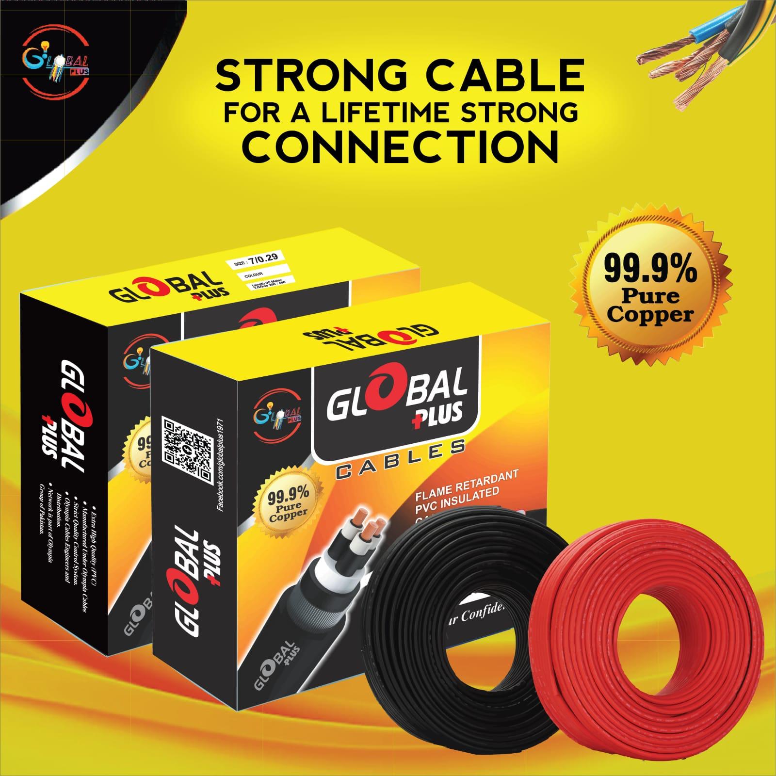 PVC Insulated Cable Flame Retardant — Material: 99.9% Pure Copper